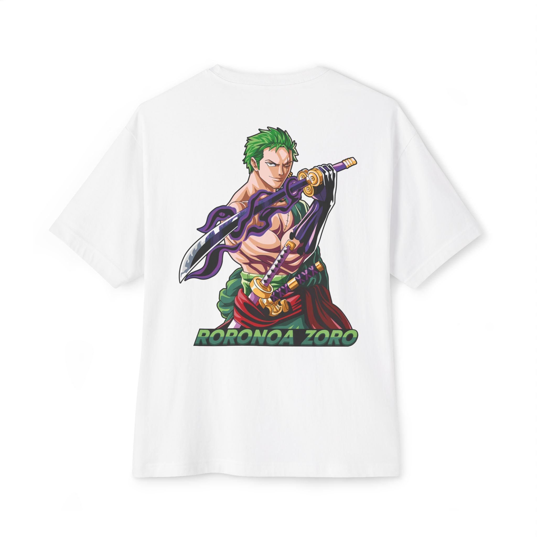 Roronoa Zoro Anime Oversized T‑Shirt