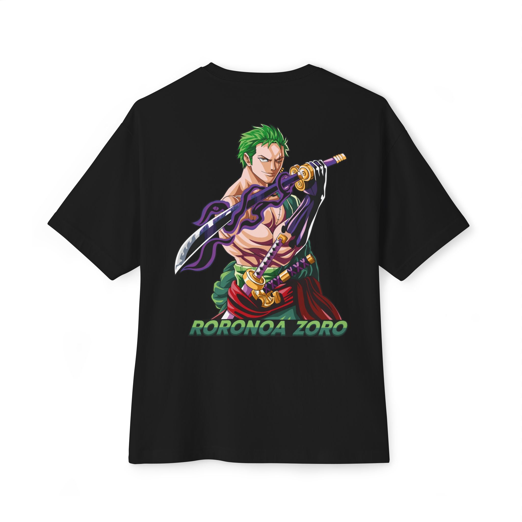 Roronoa Zoro Anime Oversized T‑Shirt