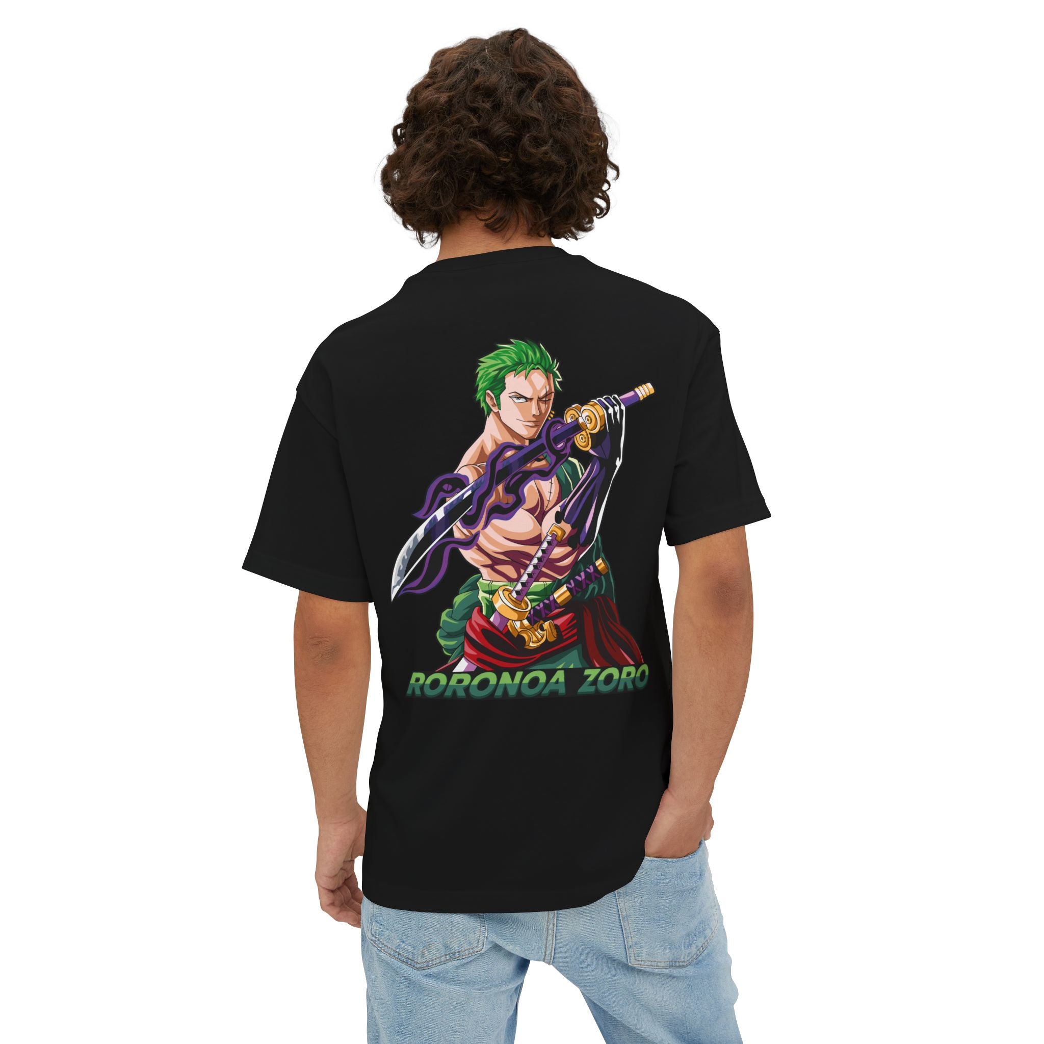 Roronoa Zoro Anime Oversized T‑Shirt