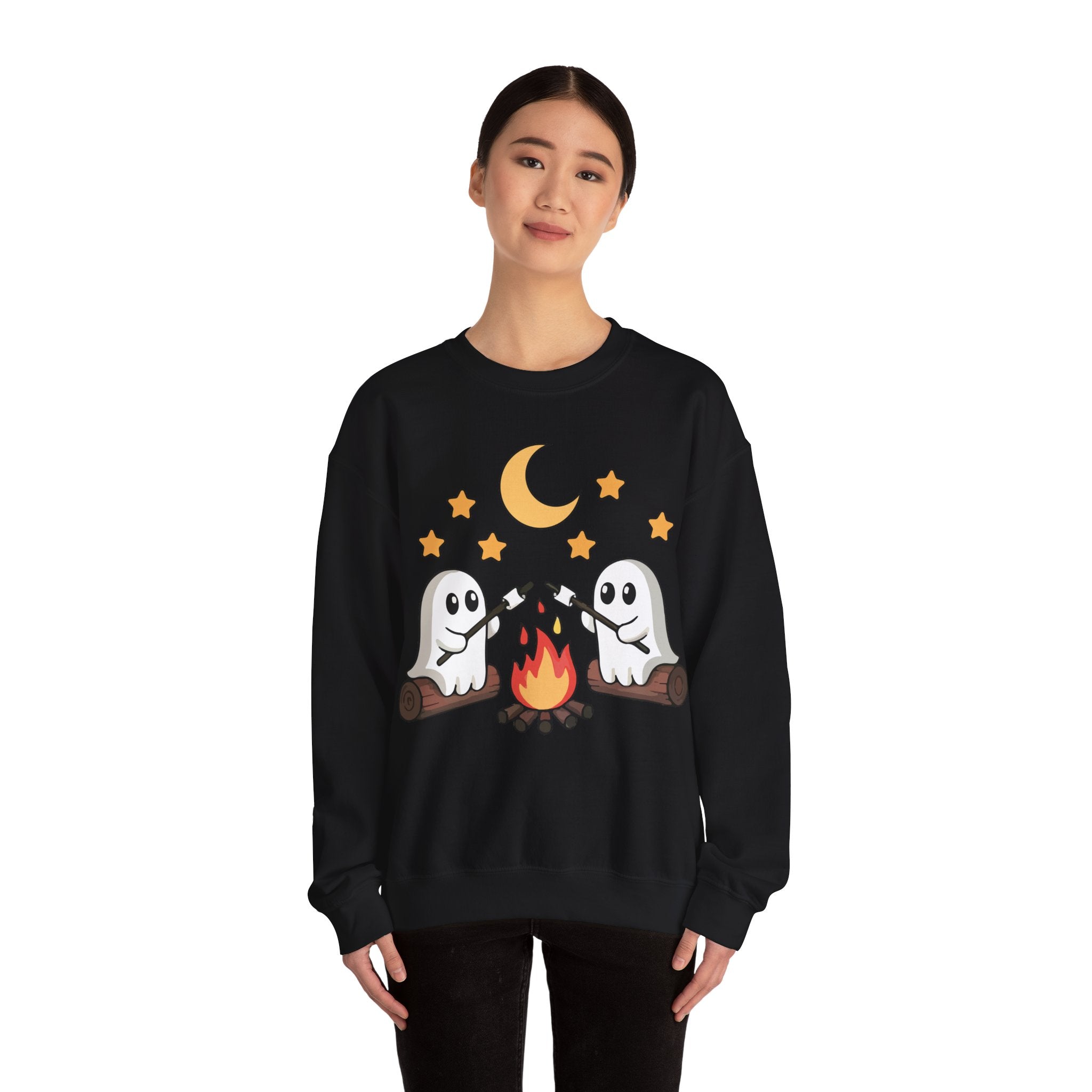 Spooky Ghosts Campfire Sweatshirt